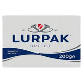 Lurpak Slightly Salted Butter 200g (Case of 10)  Adomoo